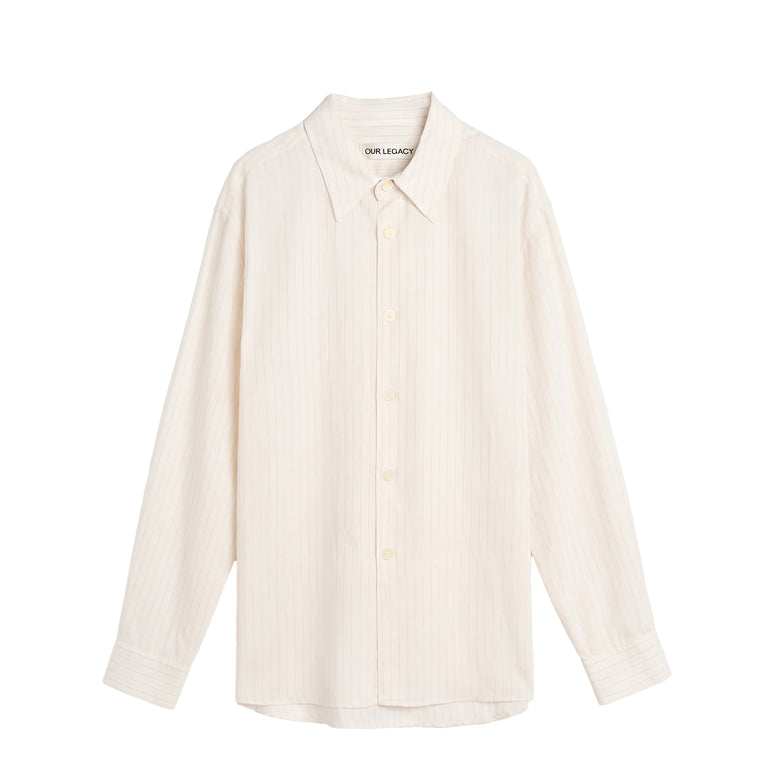 Our Legacy Beyond Shirt - 46 / Cream Stripe Ceremon Viscose - 1