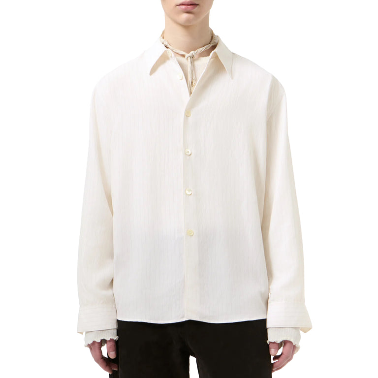 Our Legacy Beyond Shirt - 46 / Cream Stripe Ceremon Viscose - 2