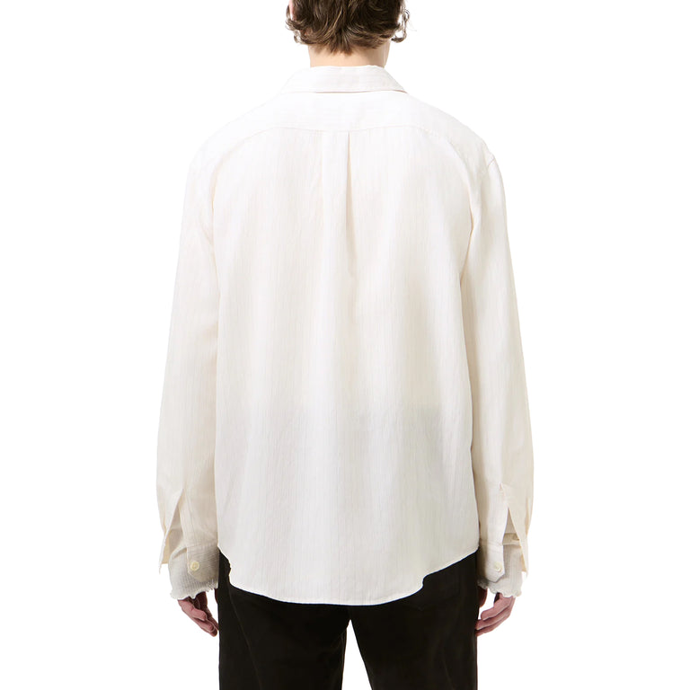 Our Legacy Beyond Shirt - 46 / Cream Stripe Ceremon Viscose - 3