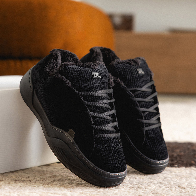 ERL Corduroy Vamp Skate Sneaker onfeet