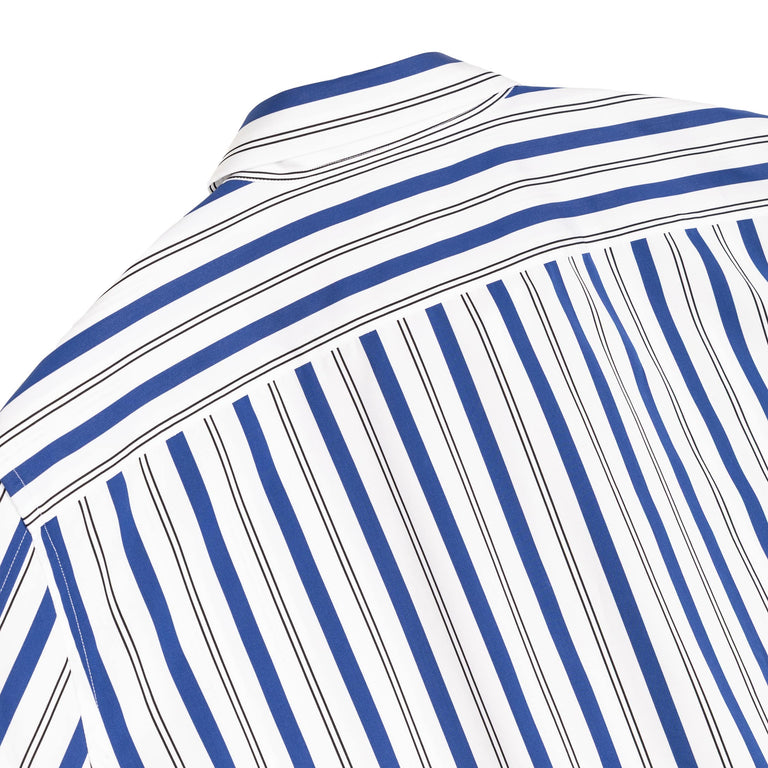 Wales Bonner Eclipse Shirt - 46 / White / Blue / Black - 5
