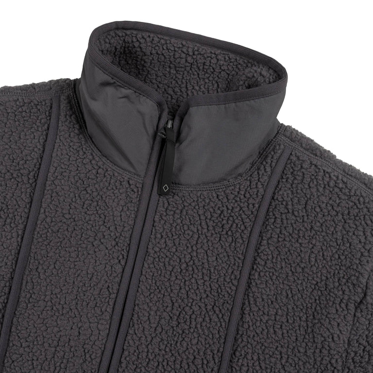 Pas Normal Studios Off-Race Pile Fleece Jacket (Steel)
