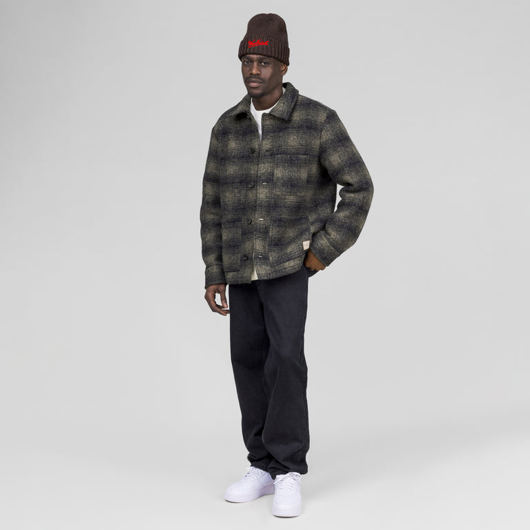 Woolrich Merino Wool Logo Beanie