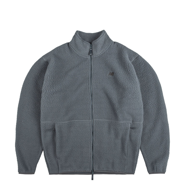 New Balance High Pile Jacket - XL / Graphite / Black Cement
