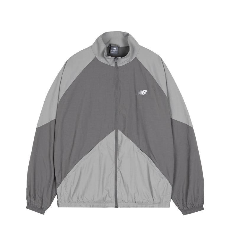 New Balance Sport Legacy Jacket - S / Castlerock / Slate Grey
