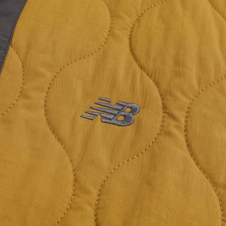 New Balance Quilted Vest - L / Bark - 2
