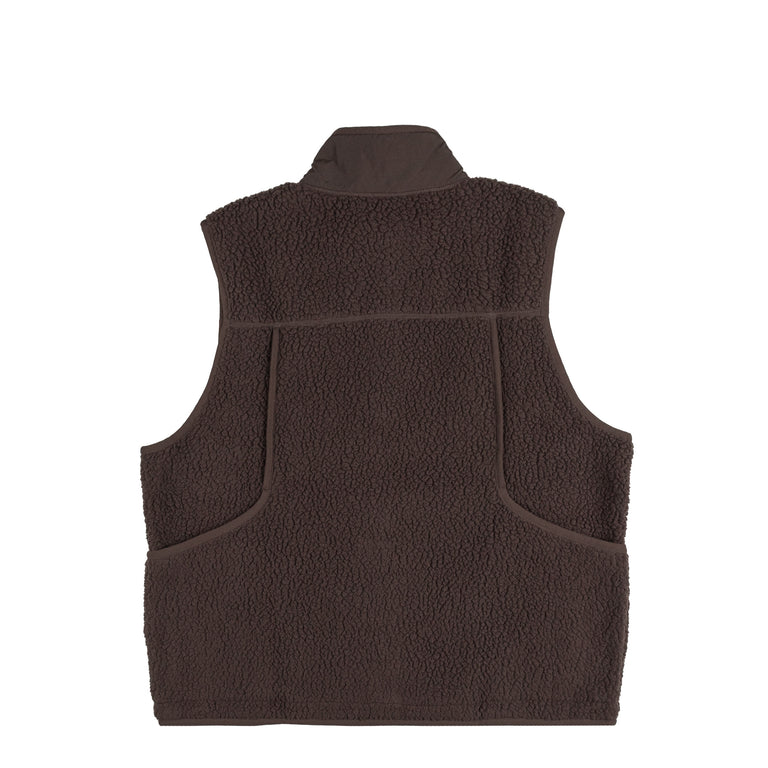 Pas Normal Studios Off-Race Pile Fleece Vest - XL / Light Brown - 2
