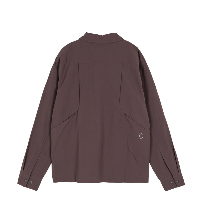 Pas Normal Studios	Off-Race Tech Overshirt - S / Dark Purple - 2