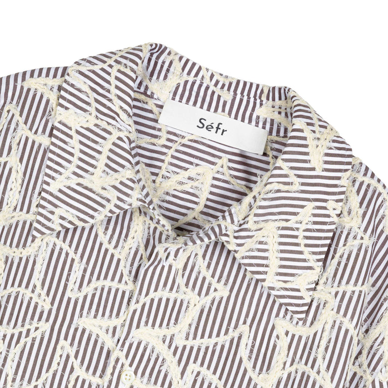Sefr Dayot Shirt - S / By The Pool Stripe - 2