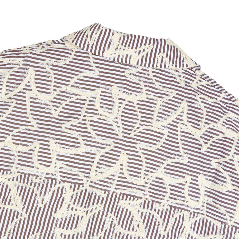 Sefr Dayot Shirt - S / By The Pool Stripe - 4