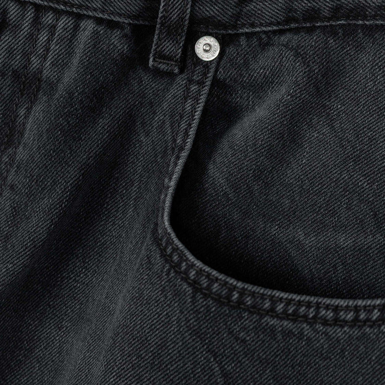 Sefr	Relaxed Cut Jeans - 30 / Black Worn Wash - 4