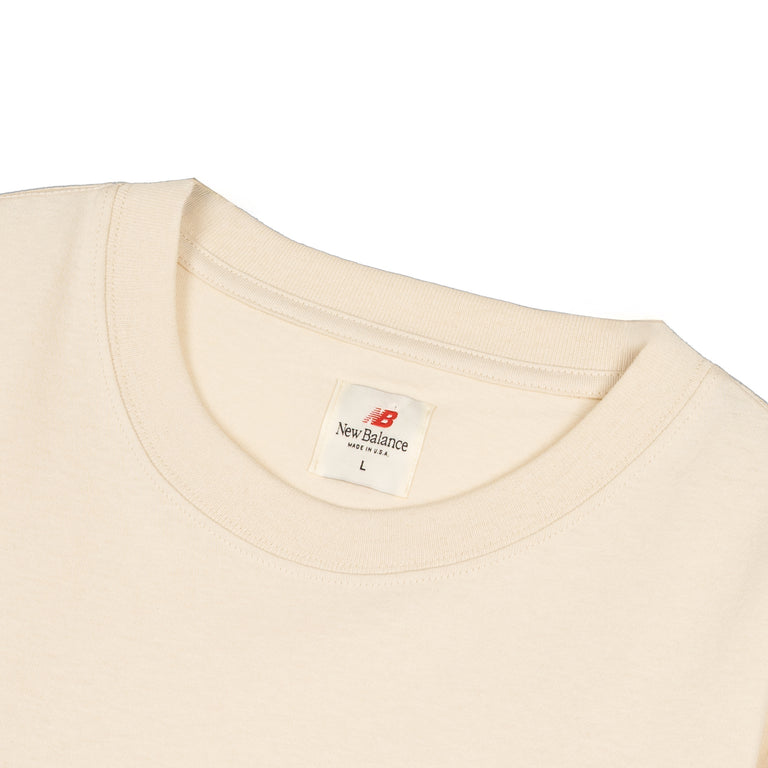 New Balance Made In USA Graphic T-Shirt - XXL / Linen - 2
