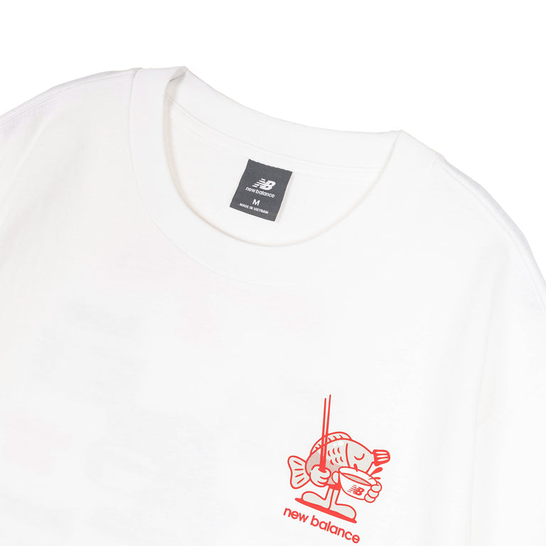 New Balance Ramen T-Shirt - L / White - 3