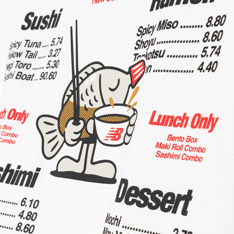 New Balance Ramen T-Shirt - L / White - 4