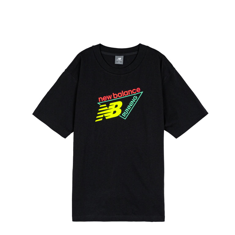 New Balance Classic Tri-Logo T-Shirt - M / Black
