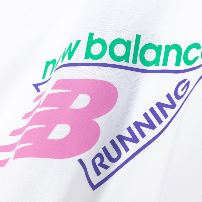 New Balance Classic Tri-Logo T-Shirt - XL / White - 3