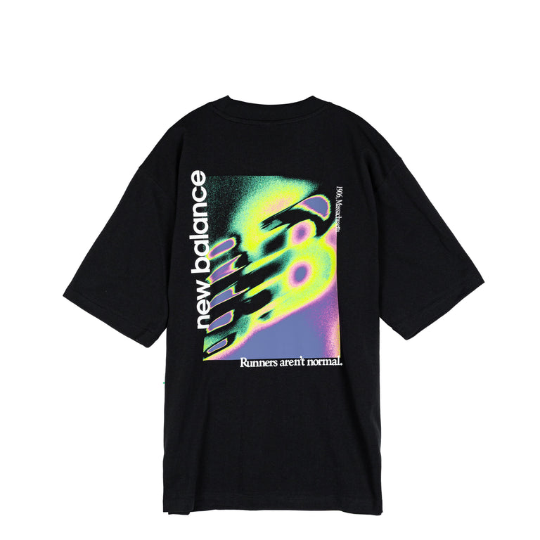 New Balance Classic Tri-Logo Heat Map T-Shirt - XXL / Black
