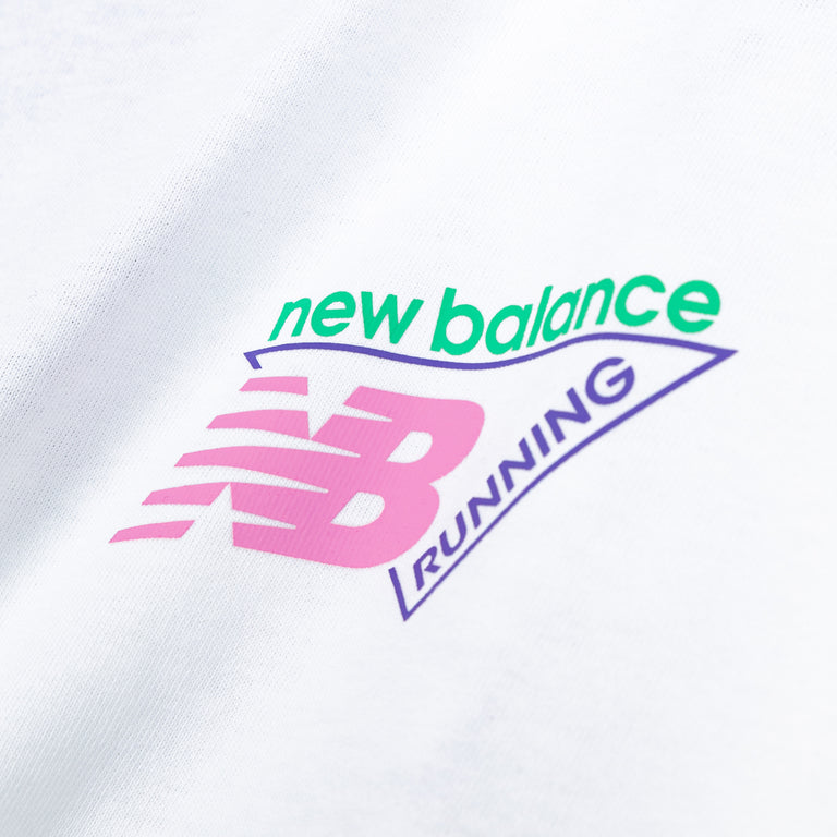 New Balance Classic Tri-Logo Heat Map T-Shirt - XXL / White - 4