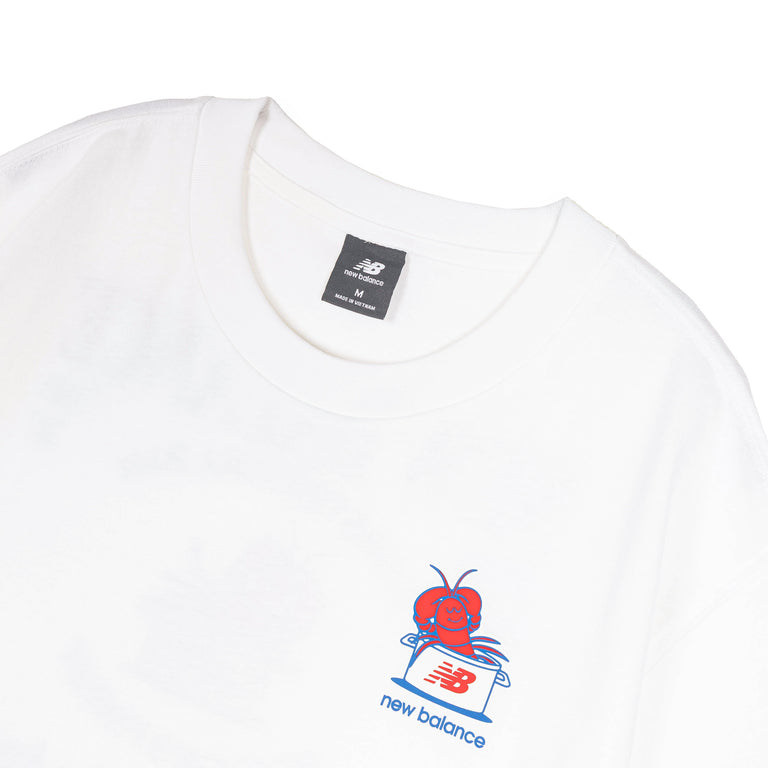New Balance Lobster Roll T-Shirt - S / White - 3