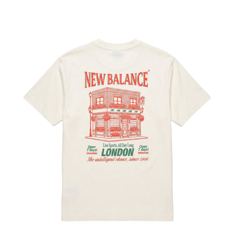 New Balance Grab A Bite *London* T-Shirt - S / Sea Salt - 1