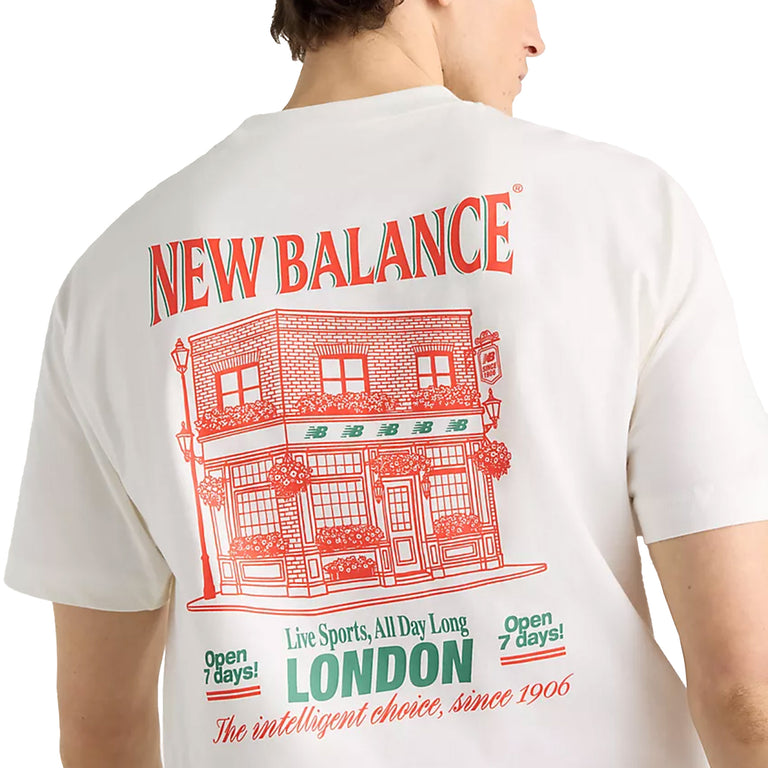 New Balance Grab A Bite *London* T-Shirt - S / Sea Salt - 3
