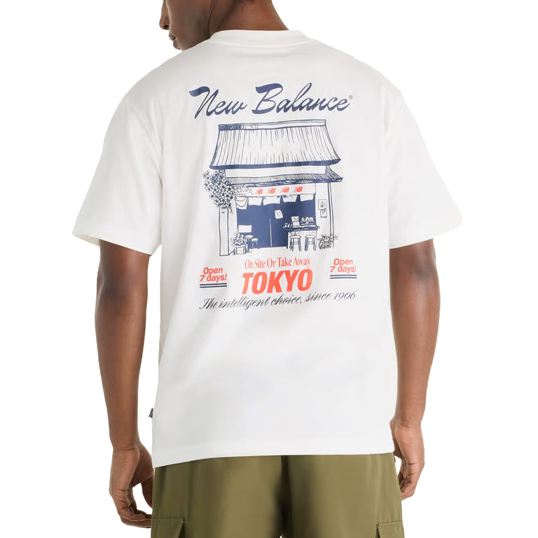 New Balance Grab A Bite *Tokyo* T-Shirt - S / Sea Salt - 3