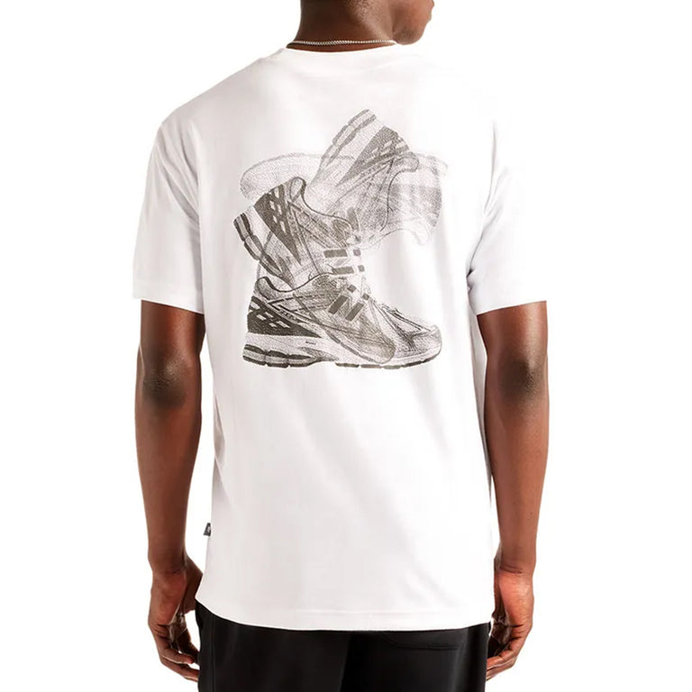 New Balance Foggy Daze 1906 T-Shirt - S / White - 3