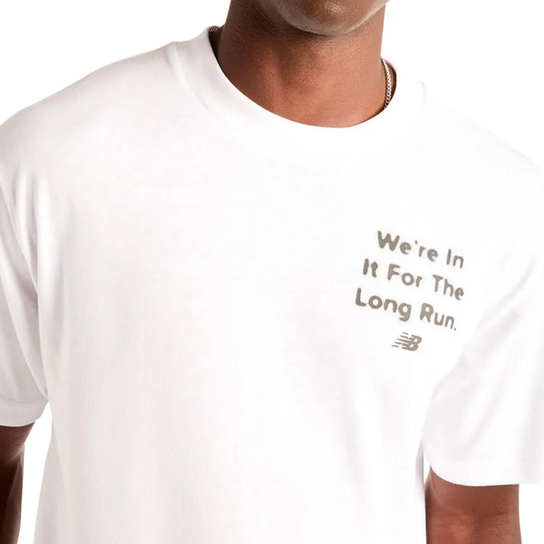 New Balance Foggy Daze 1906 T-Shirt - S / White - 4