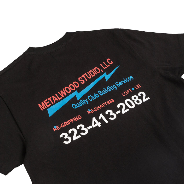 Metalwood Club Building T-Shirt (Black)