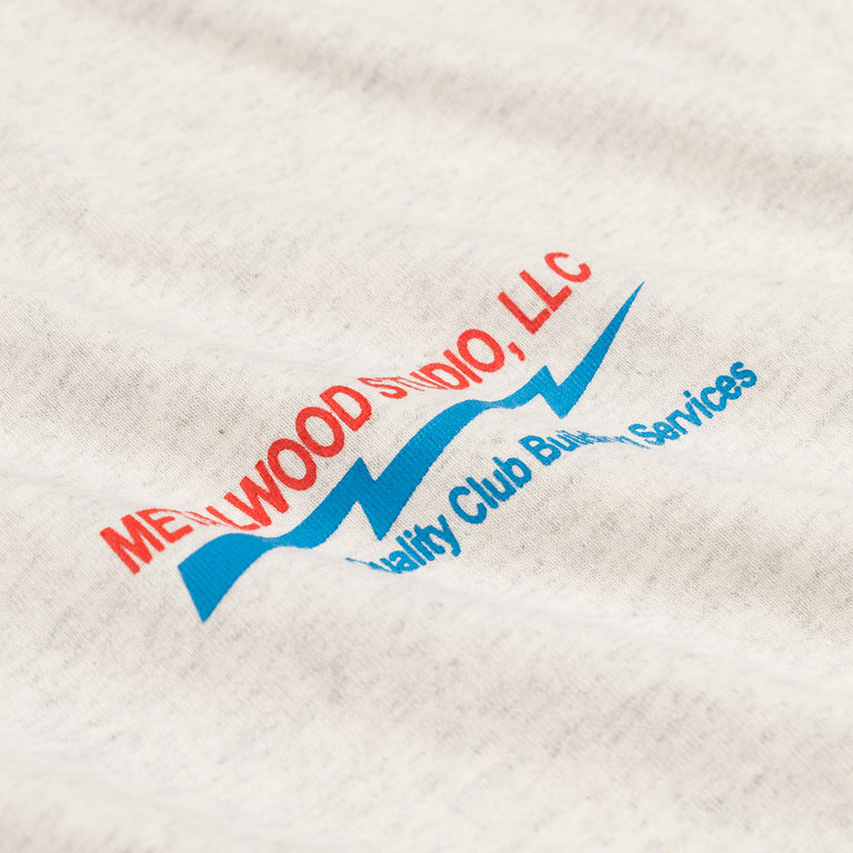 Metalwood Club Building T-Shirt (Heather Grey)
