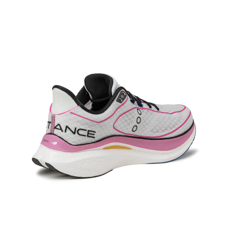 Saucony x Distance Endorphin Speed 5 - 48 / White / Pink - 7
