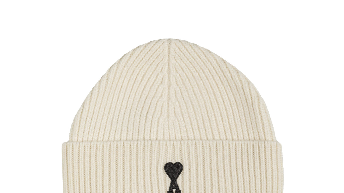 AMI Paris Ami De Coeur Wool Beanie | Accessoires » Buy online now!