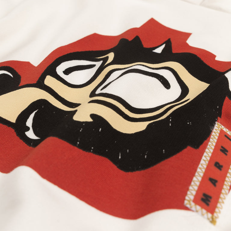 Marni Mixed Media Hoodie