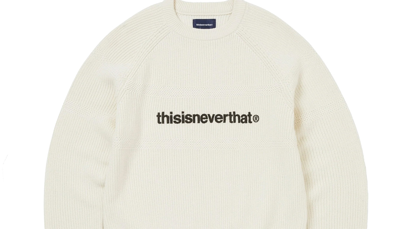 thisisneverthat T-Logo Knit Sweater Apparel » Buy online now!