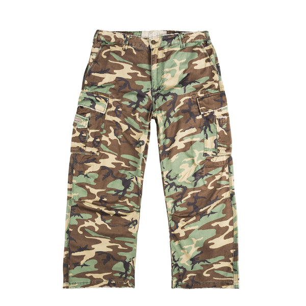 パンツ ERL Camocargopants ERL Camo Cargo Pants in Khaki | SVD USA