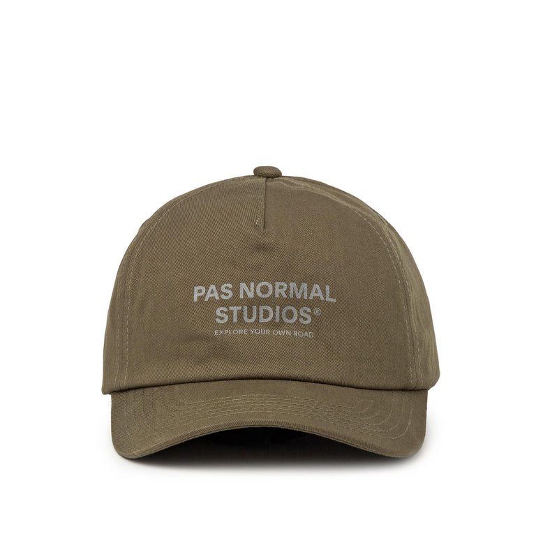Pas Normal Studios Off-Race Cotton Cap - S/M / Mud
