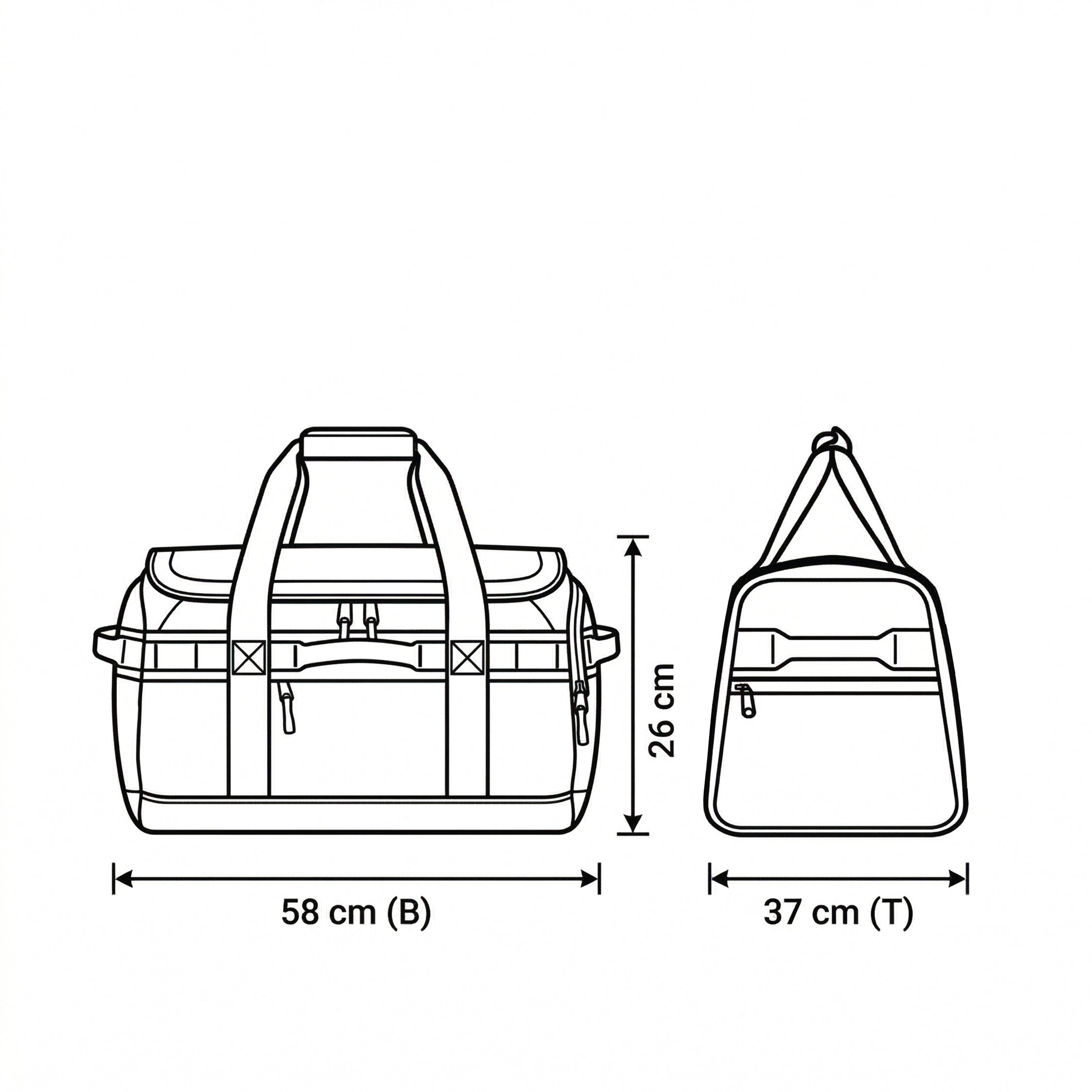 外国 The North Face Base Camp Voyage Duffel 42L | Accessoires » Buy
