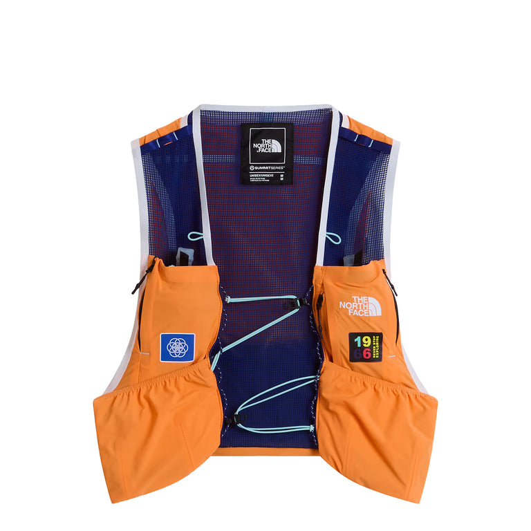 The North Face Summit Run Vest 10L - L / Papaya / Bold Blue - 1