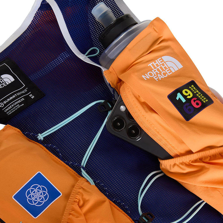 The North Face Summit Run Vest 10L - L / Papaya / Bold Blue - 3