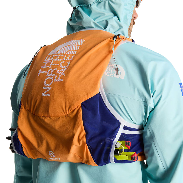 The North Face Summit Run Vest 10L - L / Papaya / Bold Blue - 5