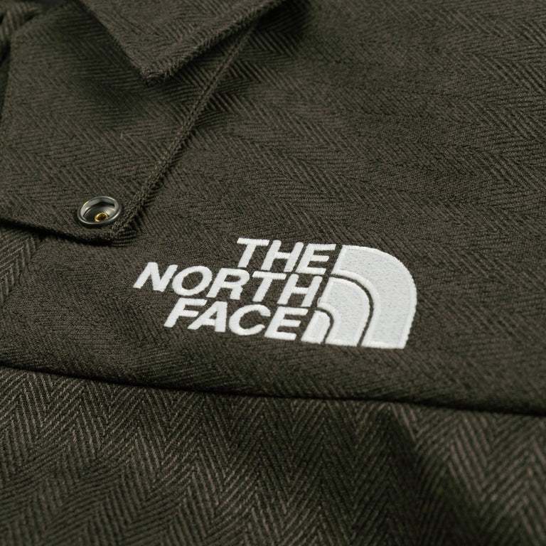 The North Face Varsity Down Jacket - XL / New Taupe Green / White Dune - 3
