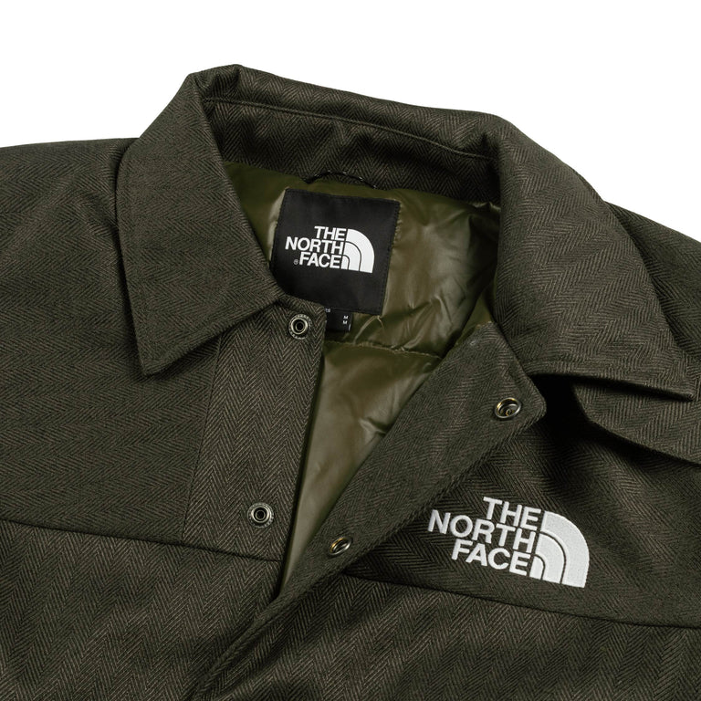 The North Face Varsity Down Jacket - XL / New Taupe Green / White Dune - 4
