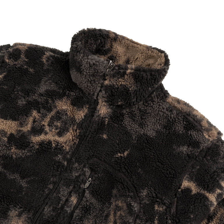 The North Face Extreme Pile Printed Pullover Fleece (TNF Black Light Refractions Print)