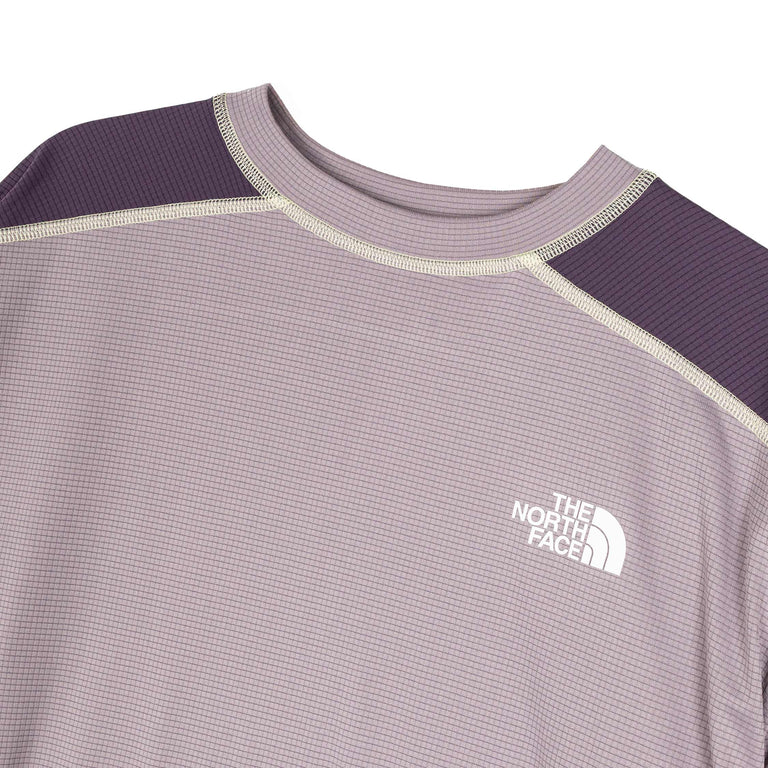 The North Face NSE Lightrang Longsleeve T-Shirt - XL / Transcendent Grey-Endless Dusk - 3