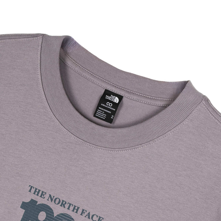 The North Face Track Relaxed Graphic T-Shirt - XL / Transcendent Grey - 3