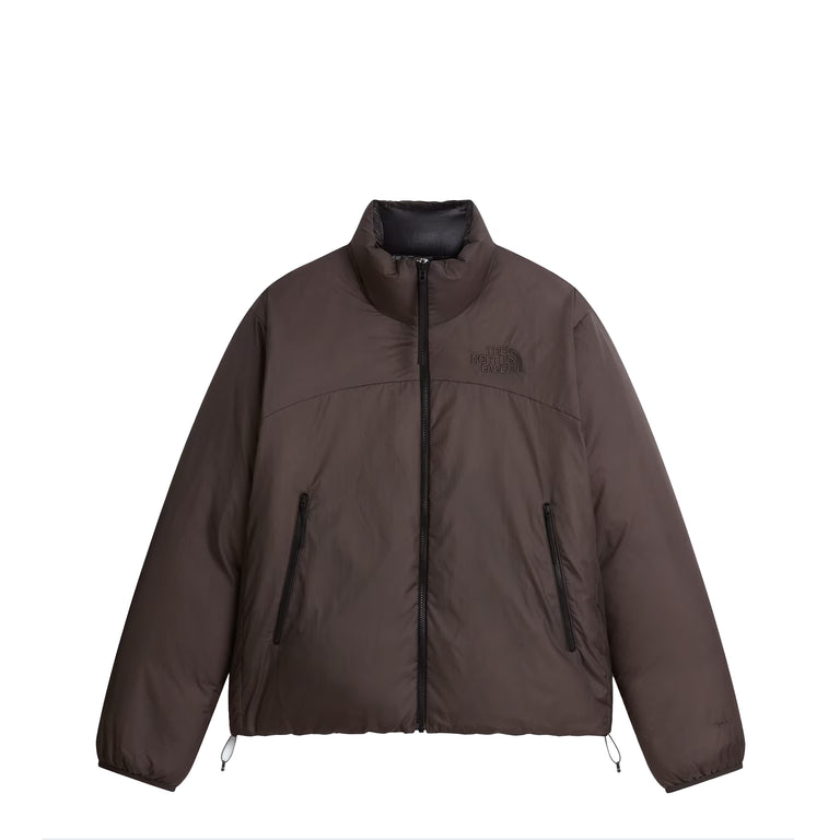 The North Face Pertex Nuptse Reversible Jacket - M / Lead / TNF Black - 1
