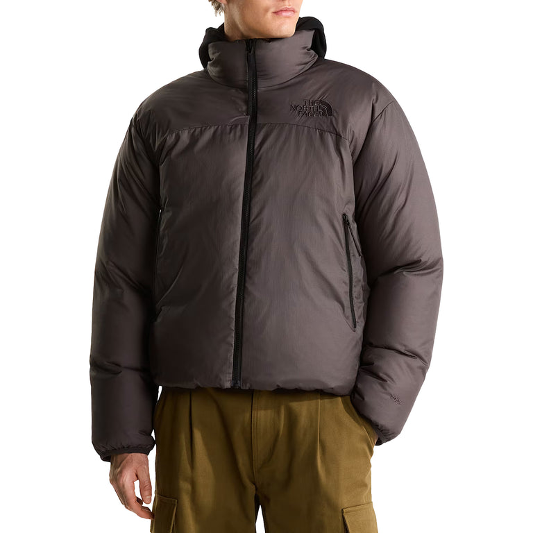The North Face Pertex Nuptse Reversible Jacket - M / Lead / TNF Black - 4
