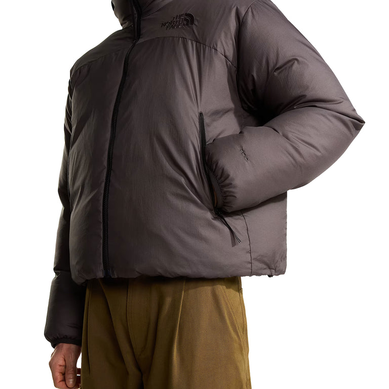The North Face Pertex Nuptse Reversible Jacket - M / Lead / TNF Black - 7
