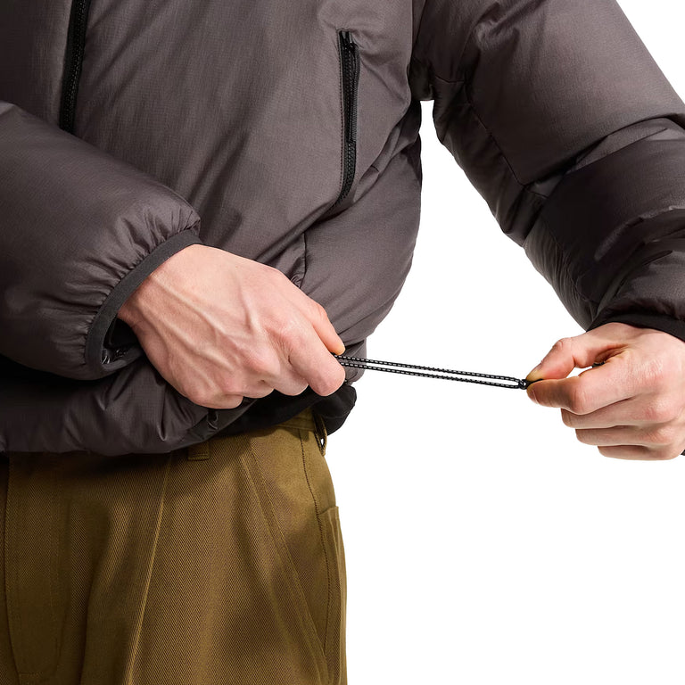 The North Face Pertex Nuptse Reversible Jacket - M / Lead / TNF Black - 8
