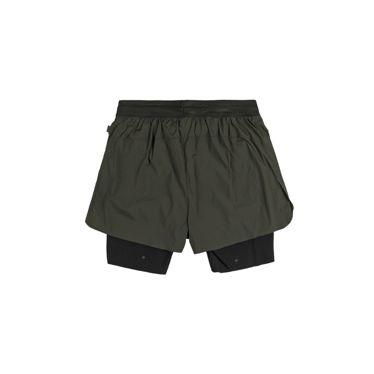 Pas Normal Studios	Balance 2-in-1 Shorts - XL / Dark Olive - 2
